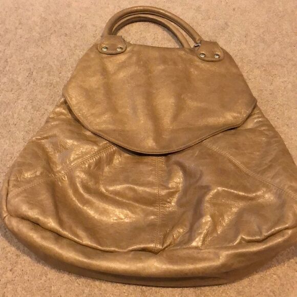 Anna Corrinna Tan with Gold Hardware Shoulder Bag - Picture 6 of 7